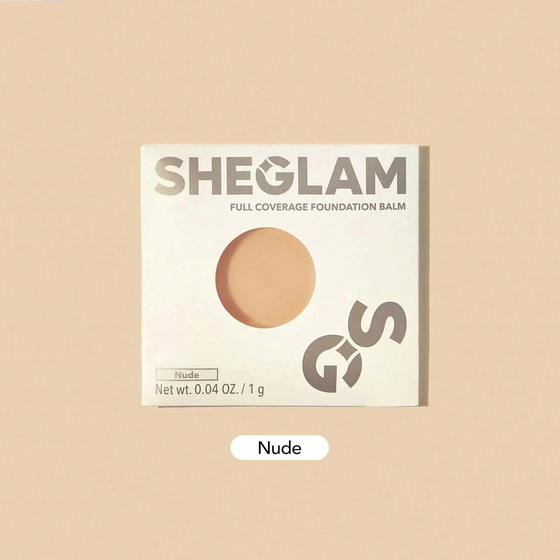 SHEGLAM كريم اساس كونسيلر قوي يدوم طويلا، كونسيلر خفيف الوزنمصحح كونسيلر ناعم غير لامع مقاوم للماء يدوم طويلا لتغطية البقع الداكنة والهالات تحت العين - لون بشرة nude